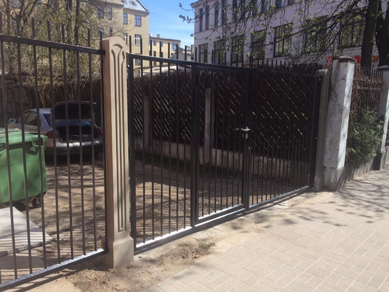 metala zogi metala setas riga 1 - Aluzinc, metāla logi, metāla sētas, metāla vārti, bīdāmie vārti Rīgā metala zogi metala setas riga 1