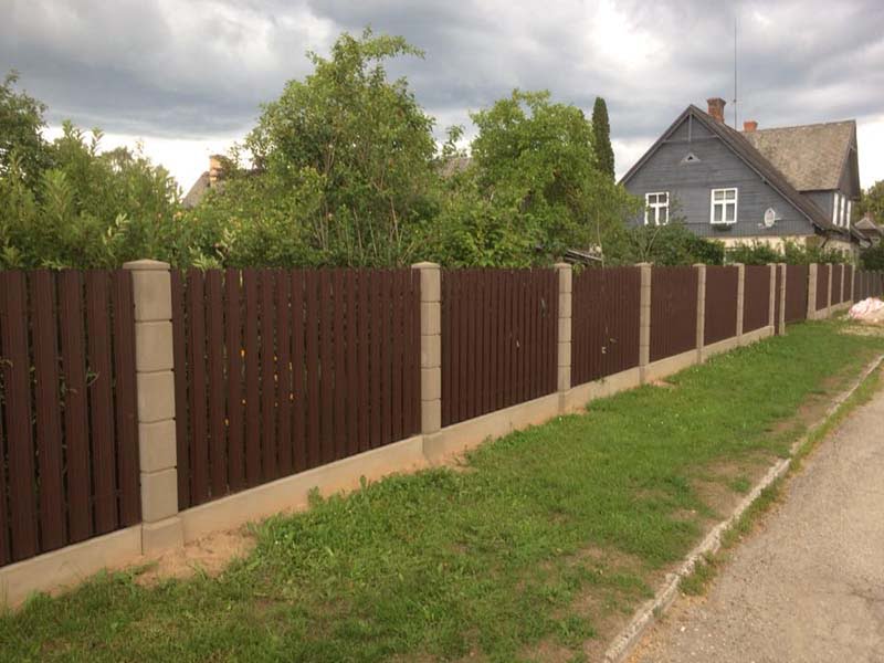 Aluzinc zogi staketa zogi Riga Latvija uzstadisana 16 - Aluzinc, metāla logi, metāla sētas, metāla vārti, bīdāmie vārti Rīgā Aluzinc zogi staketa zogi Riga Latvija uzstadisana 16