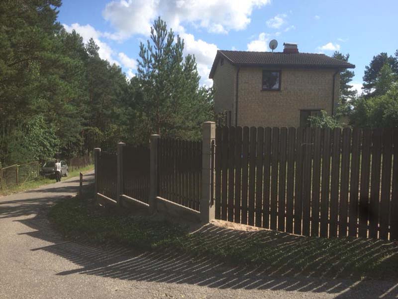 Aluzinc zogi staketa zogi Riga Latvija uzstadisana 26 - Aluzinc, metāla logi, metāla sētas, metāla vārti, bīdāmie vārti Rīgā Aluzinc zogi staketa zogi Riga Latvija uzstadisana 26