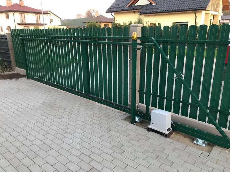 Vartu automatika uzstadisana razosana Riga Latvija 4 - Aluzinc, metāla logi, metāla sētas, metāla vārti, bīdāmie vārti Rīgā Vartu automatika uzstadisana razosana Riga Latvija 4