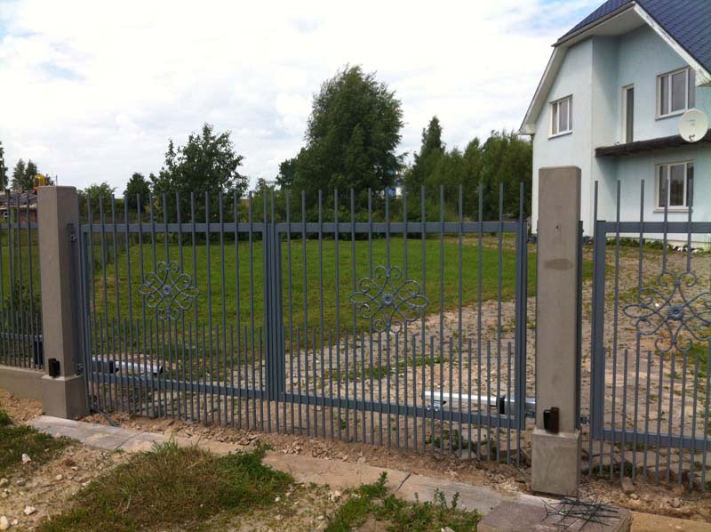 Vartu automatika uzstadisana razosana Riga Latvija 6 - Aluzinc, metāla logi, metāla sētas, metāla vārti, bīdāmie vārti Rīgā Vartu automatika uzstadisana razosana Riga Latvija 6