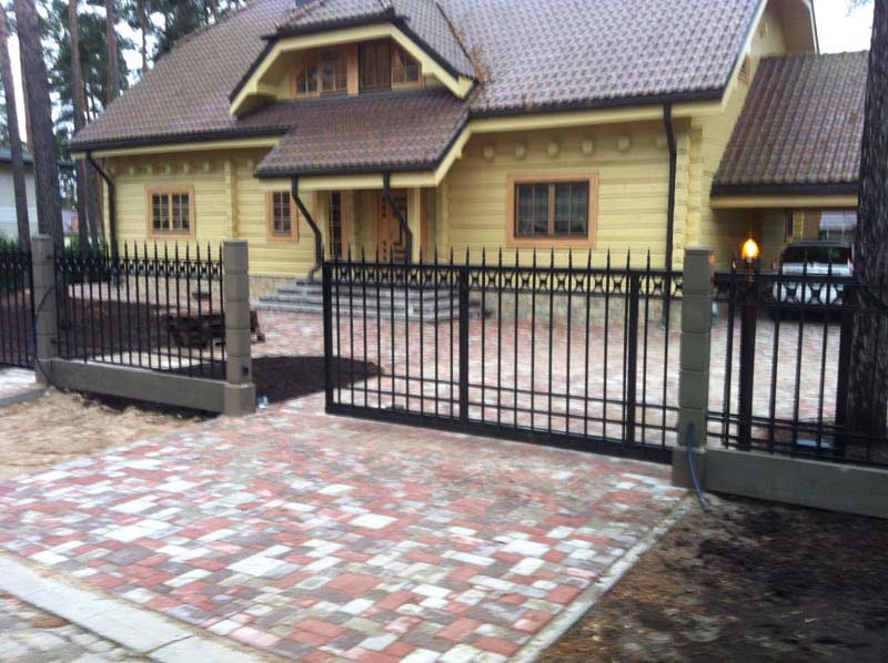 Vartu automatika uzstadisana razosana Riga Latvija 8 - Aluzinc, metāla logi, metāla sētas, metāla vārti, bīdāmie vārti Rīgā Vartu automatika uzstadisana razosana Riga Latvija 8