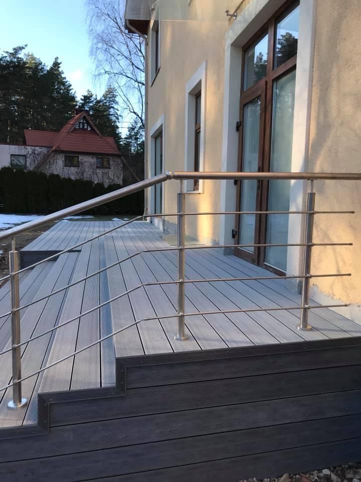 Terases no kompozitmateriala Riga Latvija 1 23 - Aluzinc, metāla logi, metāla sētas, metāla vārti, bīdāmie vārti Rīgā Terases no kompozitmateriala Riga Latvija 1 23 - Aluzinc, metāla logi, metāla sētas, metāla vārti, bīdāmie vārti Rīgā