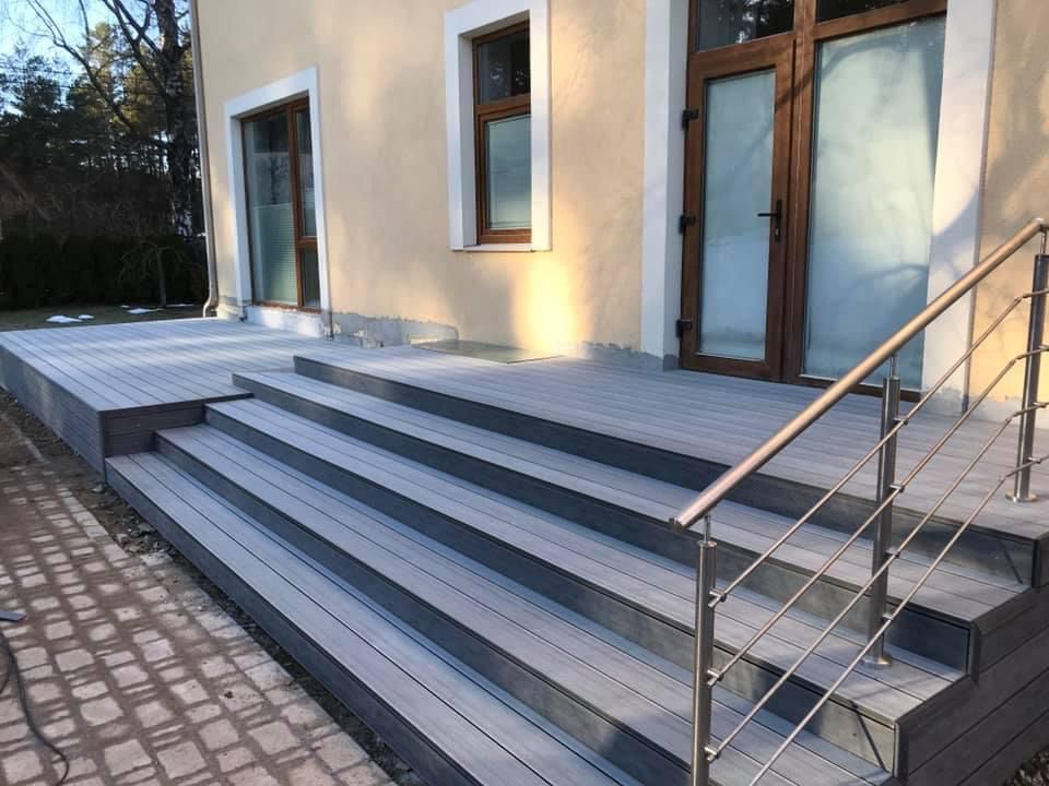 Terases no kompozitmateriala Riga Latvija 1 26 - Aluzinc, metāla logi, metāla sētas, metāla vārti, bīdāmie vārti Rīgā Terases no kompozitmateriala Riga Latvija 1 26 - Aluzinc, metāla logi, metāla sētas, metāla vārti, bīdāmie vārti Rīgā